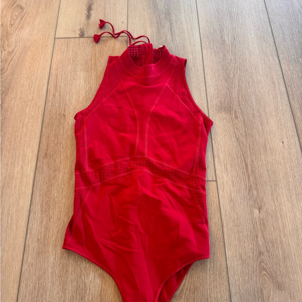 lululemon athletica Red One Piece Swimsuit